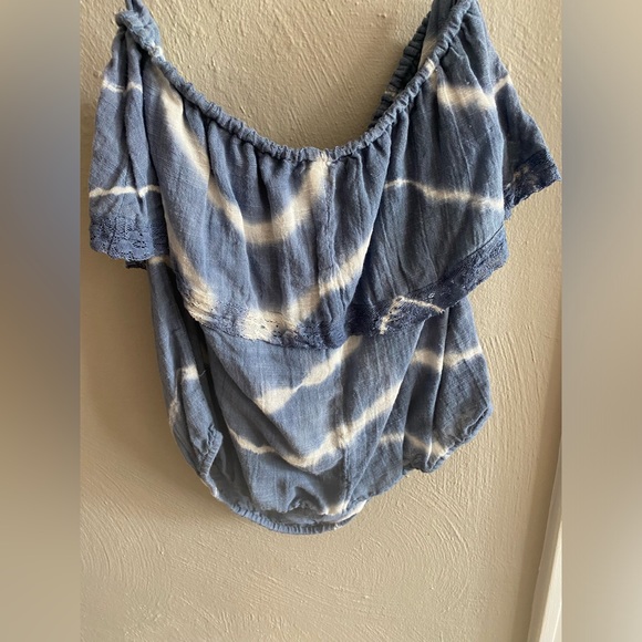 American Eagle Boho Tie Dye Tube Top - Picture 3 of 4